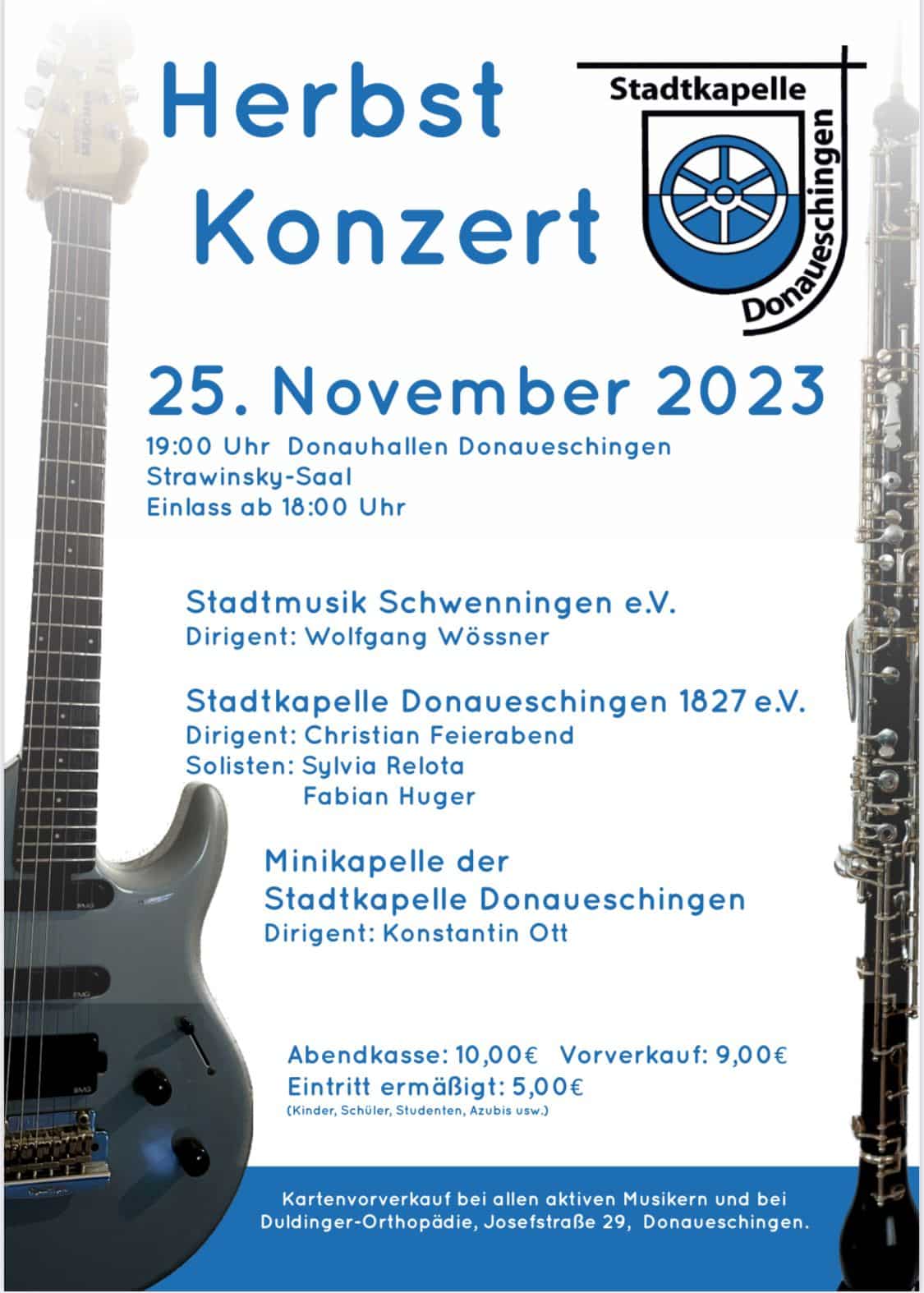 Read more about the article Einladung zum Herbstkonzert 2023
